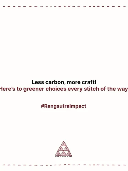Less carbon, more craft! We are committed to making greener choices every stitch of the way, from using sustainable cotton to powering our centers with solar energy.