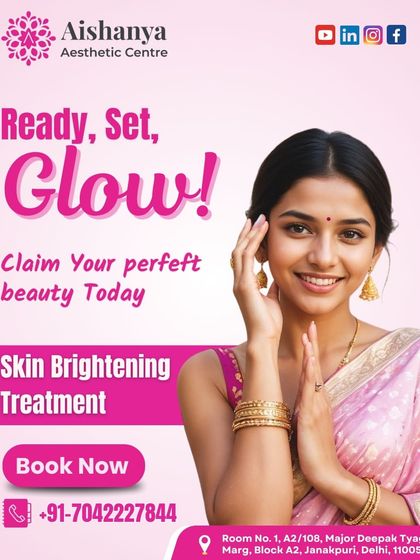 This Rakhi special offer is perfect for brides-to-be looking to start their bridal skin plan. Our skin brightening treatments are designed to remove dullness and give you that magical glass skin effect for your special day.