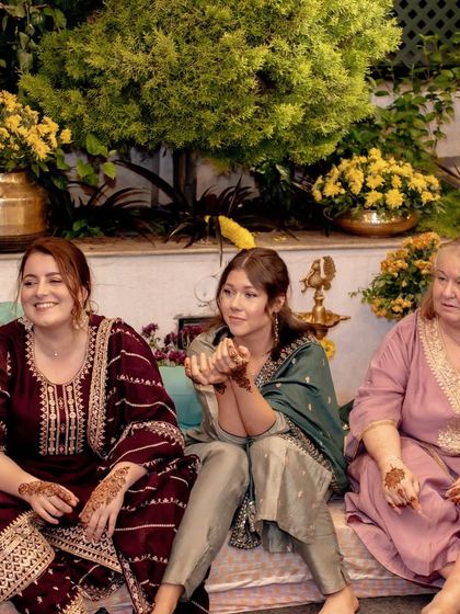 The Tales of Tradition - Wedding Planning & Design Dazzling Mehendi & Sangeet Nights photo 28