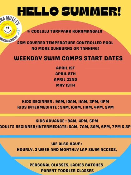 Nisha Millet Swimming Academy - Lap Swimming All-Weather Swimming: Covered & Temperature-Controlled Pools photo 10