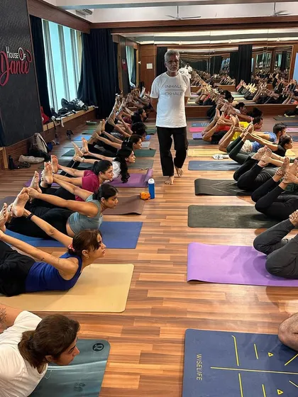 A packed workshop with my teacher, Ramendra Sir, guiding the class. I am forever a student, and it is a blessing to learn from my gurus and share that knowledge.