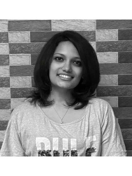 Ar. Abina Anil Kumar, a sparkling new addition to our team who is always game for any task, work or play.