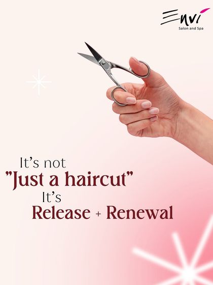 It's not "just a haircut." It's a moment of release and renewal. We believe every snip is a step towards feeling refreshed and confident.