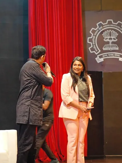 Another angle from my interview with Chef Sanjeev Kapoor. My preparation ensures I can ask insightful questions that unveil the secrets behind a guest's success.