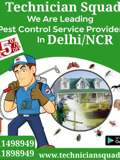 As a leading pest control provider in Delhi and NCR, we handle all common household pests. We are equipped to tackle everything from termites and cockroaches to ants and rats, ensuring your home is completely protected. Ask about our special offers to get started with a pest-free environment.