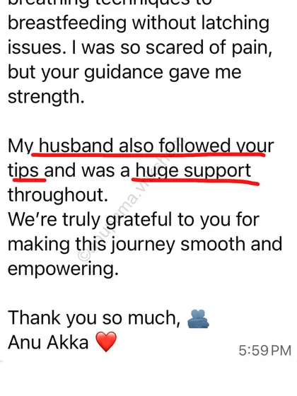 A husband's encouragement and active support during labor can make all the difference. It's wonderful to see partners becoming such a core part of the birthing experience.