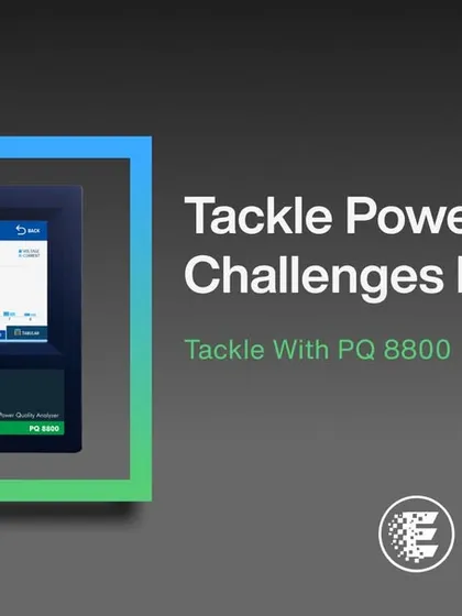 Our PQ 8800 analyzer is presented here as an intelligent solution for industrial digitalization. It helps protect production assets by efficiently diagnosing power quality issues, making it a cornerstone of modern energy management.