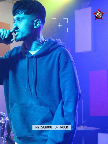 A rapper delivering his rhymes with energy and confidence. We welcome all genres, from rock and pop to hip-hop and rap.