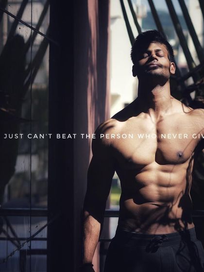 You Just Can't Beat the Person Who Never Gives Up. This is the core of my philosophy. Consistency and perseverance will always win in the long run.