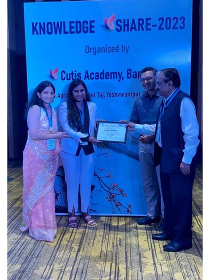 Nivedita Sashidhar - Medical Dermatology My Academic and Professional Journey photo 24