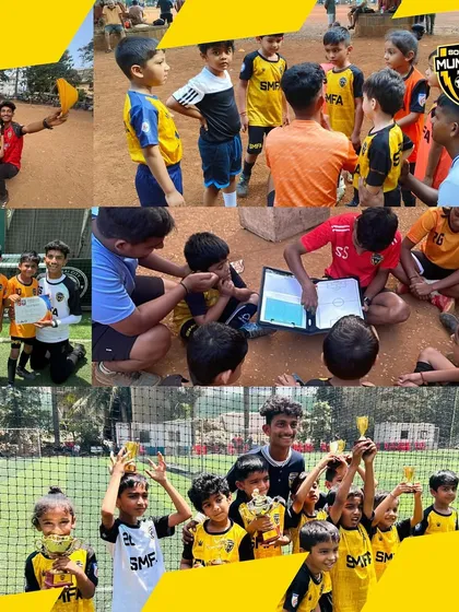 A collage celebrating our youngest players on Children's Day. They are our greatest treasures and the future of the academy.