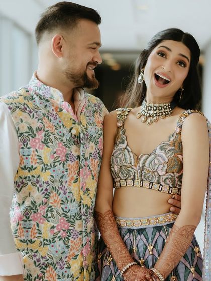 Sangeet & Reception Glam photo 27