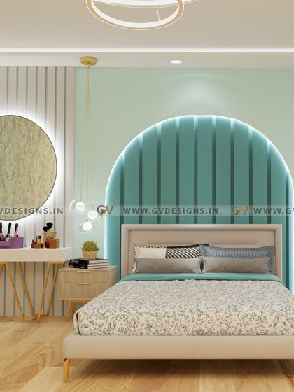 GV Designs - Turnkey Home Interiors Serene & Sophisticated Bedrooms photo 9