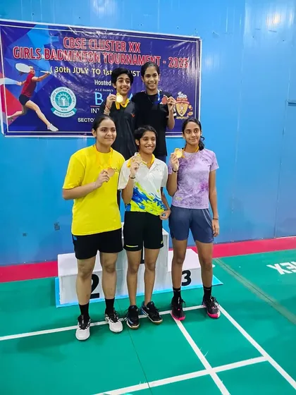 Results speak louder than words. Here are my girls from the Under 17 and Sub Junior teams dominating the CBSE Cluster IX tournament. This is what happens when talent meets relentless hard work.