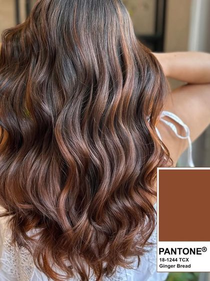 Inspired by the Pantone color Gingerbread, this warm, spicy brown is perfect for the festive season or any time you want a cozy, inviting look.