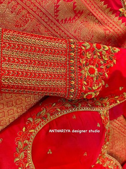 Anthariya by Nidhi Gowda - Custom Bridal & Occasion Wear Custom Blouse Showcase photo 70