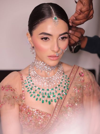 Ankit Malik - Bridal Makeup and Hair Styling Ethereal Pinks & Pastels photo 6