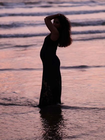 Suffering is a choice. I learned to differentiate between pain, which is a physical sensation, and suffering, which is a state of mind. This photo is from my 27th week.