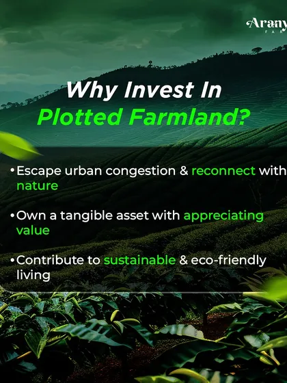 We offer a solution to urban congestion by helping you reconnect with nature. Owning a tangible asset with appreciating value also allows you to contribute to a sustainable and eco-friendly lifestyle.