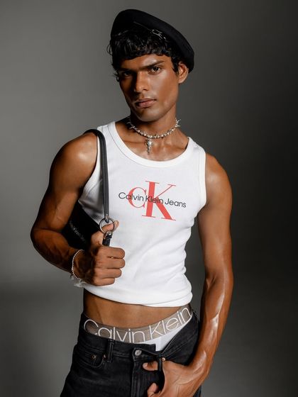 Here, I introduced a bag to the styling to showcase the brand's accessories. The composition maintains the focus on the model and the core apparel while integrating the product in a natural, editorial way.