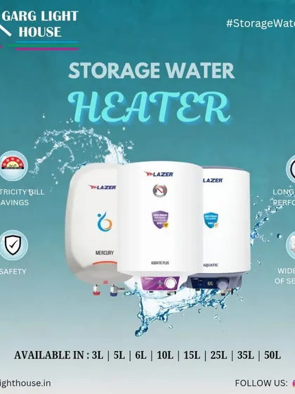 I offer a complete range of Lazer storage water heaters, from compact 3L units for the kitchen to large 50L geysers for the whole family. Each model is designed for safety, energy bill savings, and long-lasting performance.