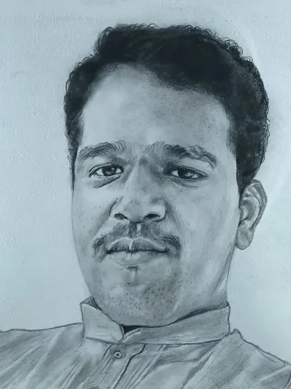 A simple and classic portrait sketch. My goal is to create a realistic likeness from the photo you provide.