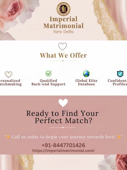 Imperial Matrimonial - Community-Specific Matching Our Bespoke Matchmaking Process photo 7