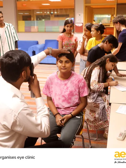 The MAD Club hosted a special eye clinic for students from the Sanjay and Vivekanand camps. In partnership with volunteer doctors, we provided free vision screenings, reflecting our commitment to compassion in action.