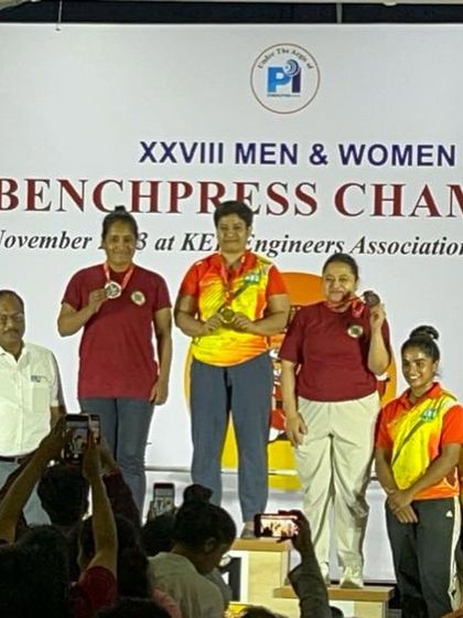 Deepa's incredible performance at the Masters National Bench Press Championship. She added 10kg to her bench in 12 weeks, won gold with an 80kg press, and even won the equipped category while competing raw.