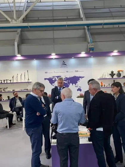 A group of international dealers gathers to learn about our latest product innovations from our senior team members at EIMA 2022.