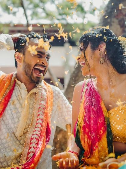 Amanati Events - Full-Service Wedding Planning Joyful Beginnings: Haldi, Mehendi & Sangeet photo 6