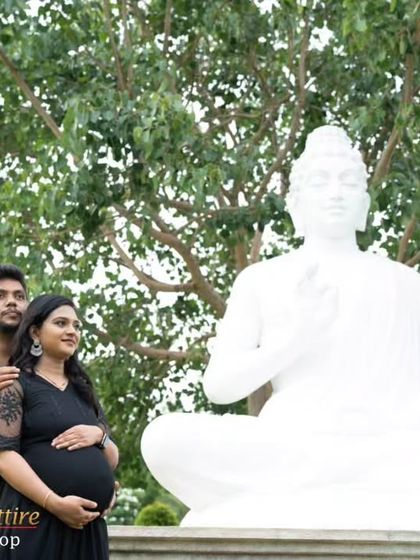 Pre Wedding Attire - Maternity Shoot Gown Rental Timeless Flowy Gowns photo 13