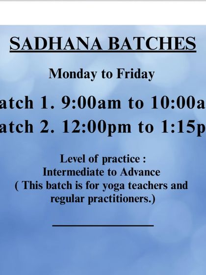 Find Your Batch: Schedules & Details photo 3