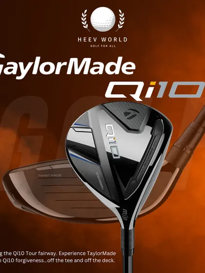 The TaylorMade Qi10 Tour Fairway Wood, designed for players who want to combine speed with forgiveness.