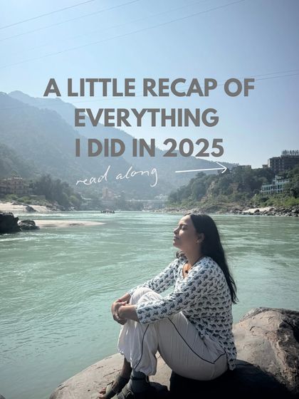 A recap of 2025, a year of building myself from the ground up. It was a time of immense focus and trusting that everything would fall into place, and it did. Har Har Mahadev.