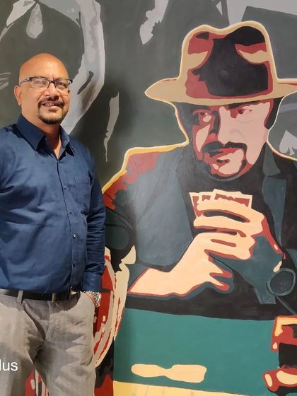 Shagufta - Mural and Wall Art Painting Art for Ambitious Workspaces photo 51