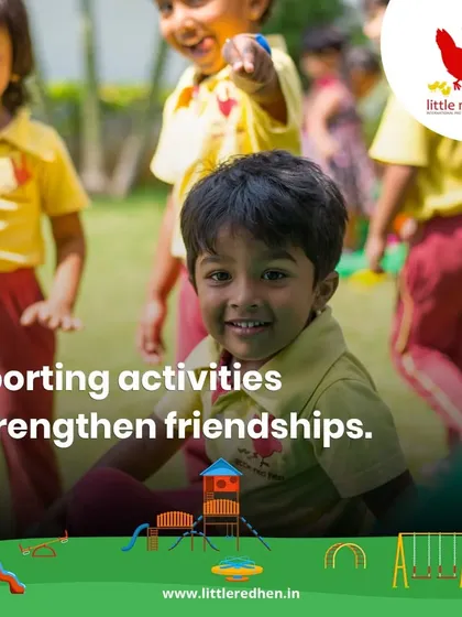 Sporting activities strengthen friendships. We believe that playing together is one of the best ways for children to learn teamwork, camaraderie, and build lasting bonds.