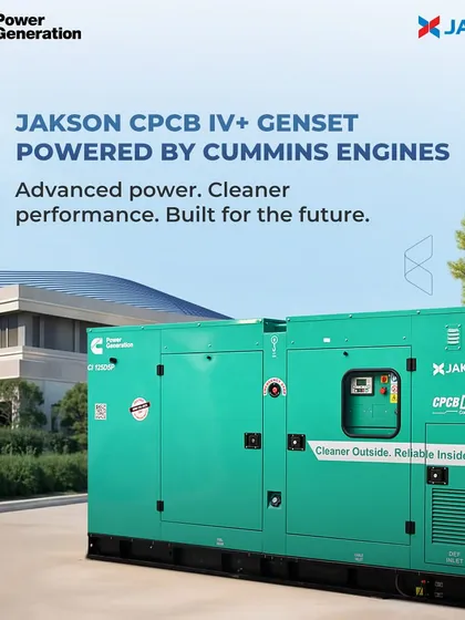 This is our CPCB IV+ compliant genset, a testament to advanced power and cleaner performance. Powered by Cummins engines, these units are built for the future, delivering reliable backup energy while adhering to the latest environmental norms, making them ideal for any setting.