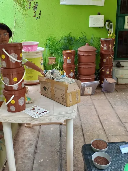A community member hosts her first official workshop on composting, sharing her knowledge and passion with others. This is how the movement grows, one person, one workshop at a time. We are so proud of our community leaders.