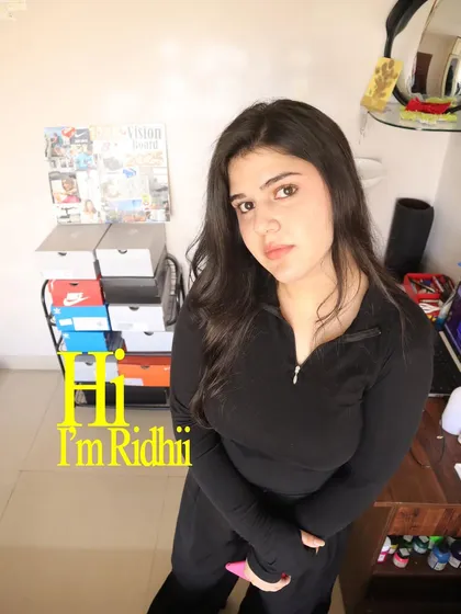 Hi, I'm Ridhii, the artist behind the custom work you see here. My studio is my creative space, surrounded by inspiration and a whole lot of sneaker boxes. This is where I design and paint everything by hand.