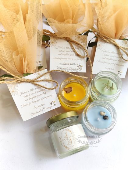 Candles with a K - White-Label Candle Manufacturing Wedding & Anniversary Favors photo 25