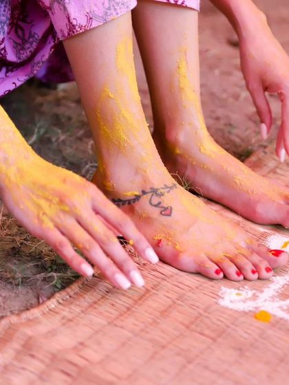 Bow & Gown Studio - Wedding Photography Joyful Haldi & Mehendi Moments photo 12