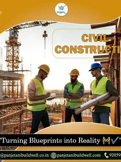 We turn blueprints into reality. Our civil construction teams work diligently on-site, managing complex logistics and ensuring that every structure is built according to plan and with the highest quality.