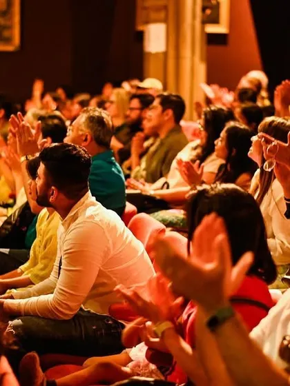 The incredible London audience, fully engaged and appreciative. Their energy makes every performance special.