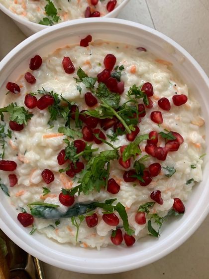 A duplicate image of the curd rice.