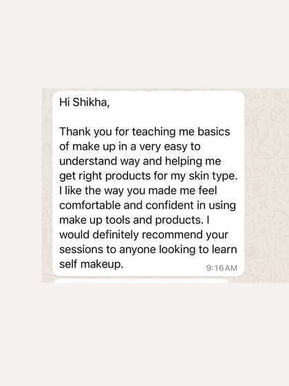 Shikha Agarwal - Personal Self-Makeup Classes Hear From My Students photo 29