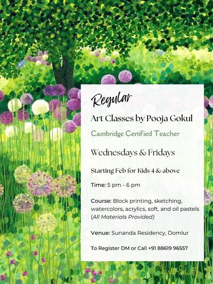 Amoha Prints - Block Printing Workshops & Art Classes Creative Kids Corner photo 3