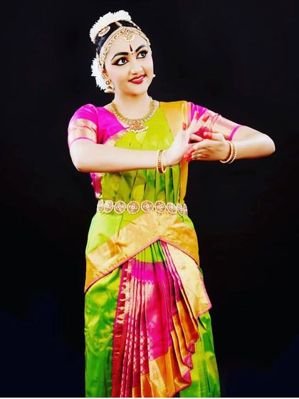 My student Shivani. I hope she finds her way back to dance someday.