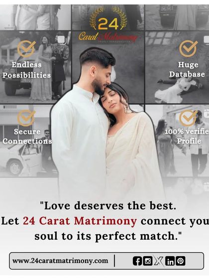 24 Carat Matrimony - Elite Matchmaking Service Our Personalized & Confidential Process photo 16