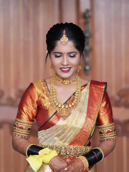 Ramya Gowda - Bridal & Occasion Hairstyling Complete Bridal Styling (Hair & Saree) photo 4